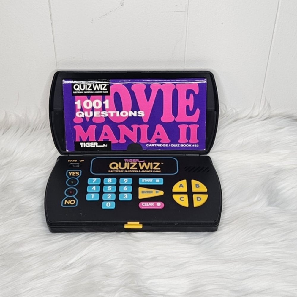 Tiger Electronic‎ Quiz Wiz 1001 Questions Movie Mania II